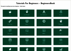 beginnersbook.com preview