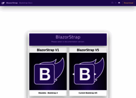 blazorstrap.io preview