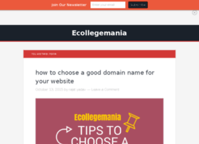 ecollegemania.com preview