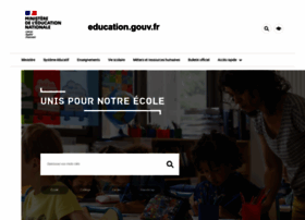 education.gouv.fr preview