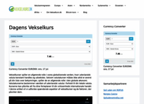 Vekselkurs.dk - Vekselkurser Og Valutakurser Samt Smart Valutaomregner