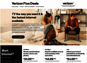 Verizoninternet.com  Verizon Fios Deals  Online Exclusive Deals from