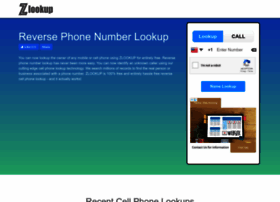 zlookup.com preview